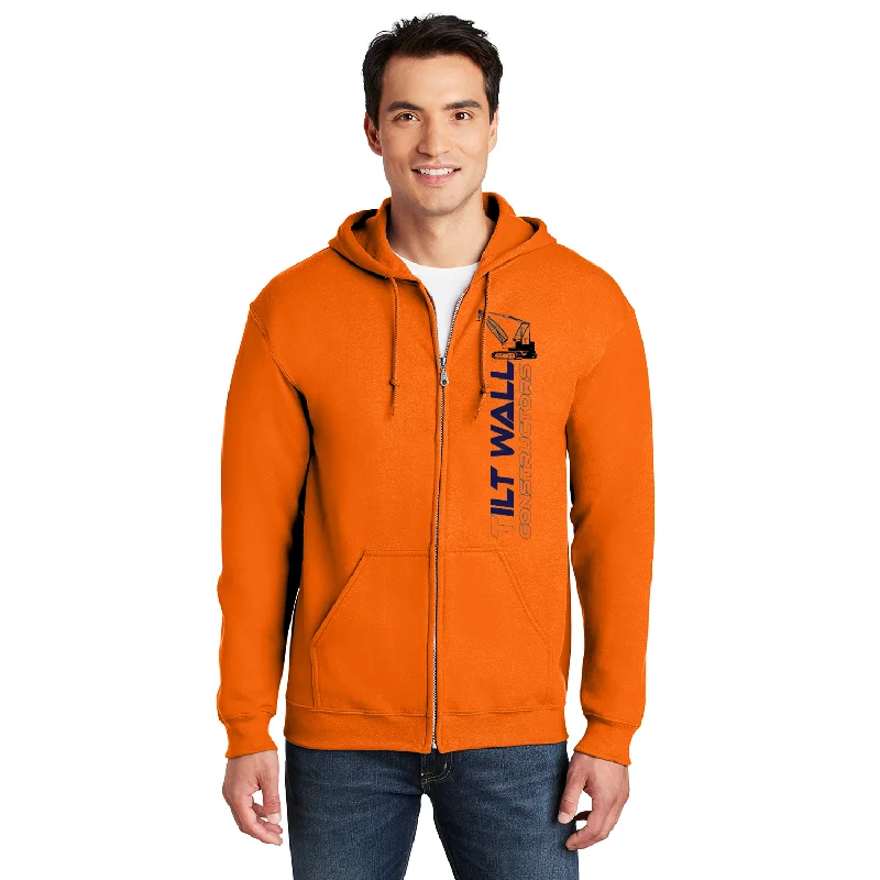 Gildan Heavy Blend 8oz. 50/50 Full-Zip Hooded Sweatshirt, Printed