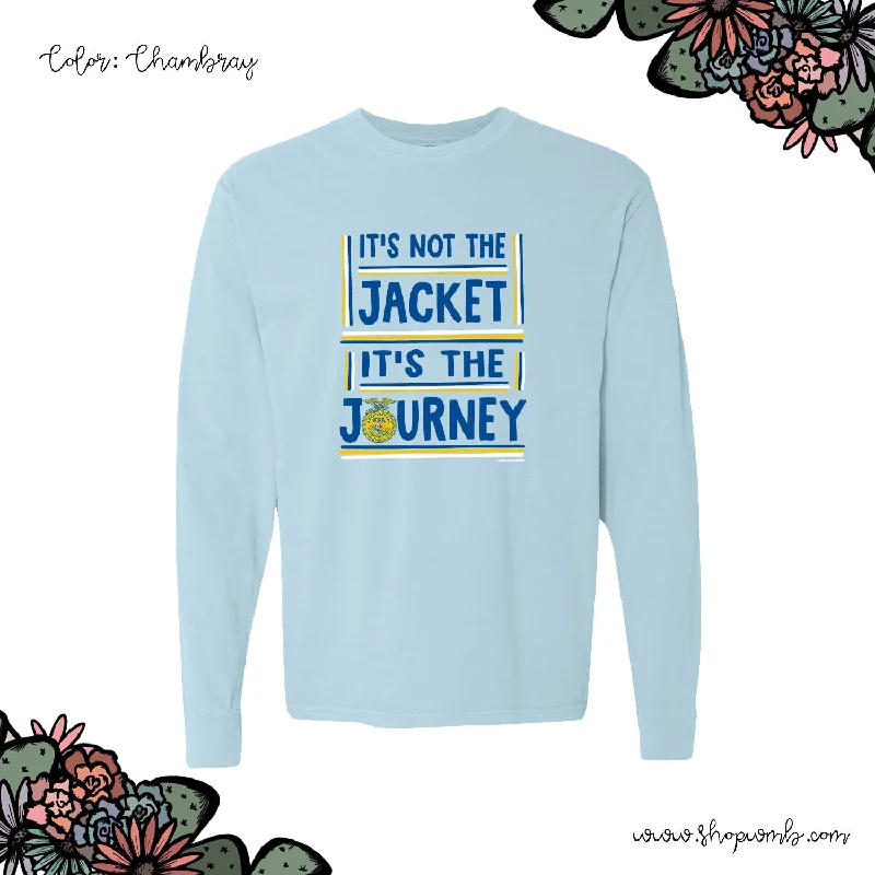 It's Not the jacket it's the journey LONG SLEEVE T-Shirt (S-3XL) - Multiple Colors!