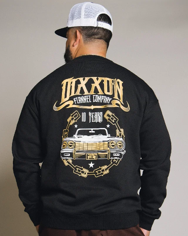 Lowrider Crewneck Sweatshirt - Black