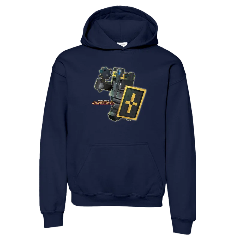 Minecraft Dungeons Logo Kids Hooded Sweatshirt