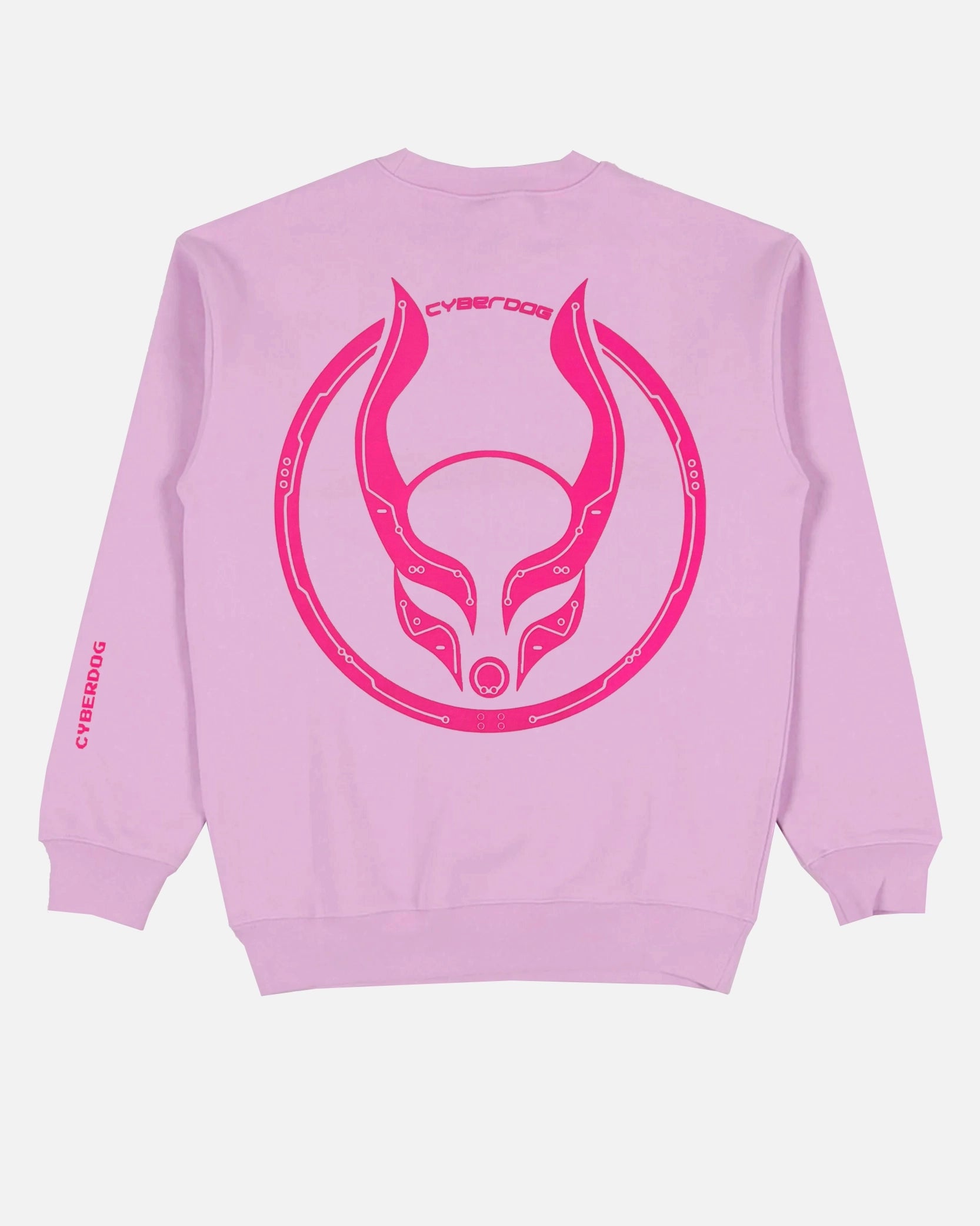 OVERSIZE SWEATSHIRT CIRC PINK / PINK