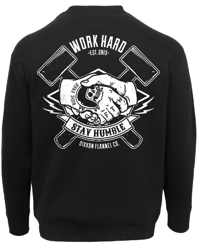 White Hammers Crewneck Sweatshirt - Black